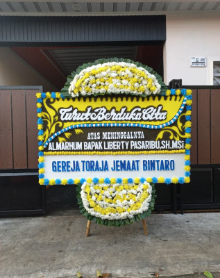 Papan Bunga Duka di Johar Baru