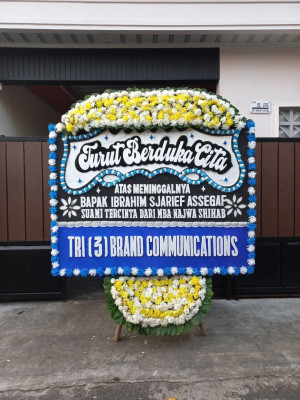 Papan Bunga Duka di Johar Baru
